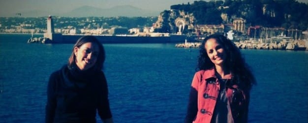 Vaquì à Nice avec Angélique Marçais, Reine du Félibrige